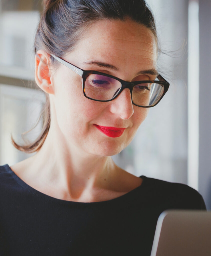 Brain Research Foundation Woman Wearing Glasses